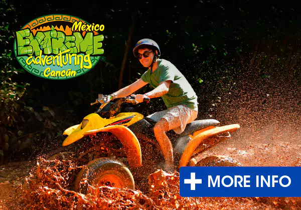 extreme adventuring atv ride in cancun and puerto morelos tour