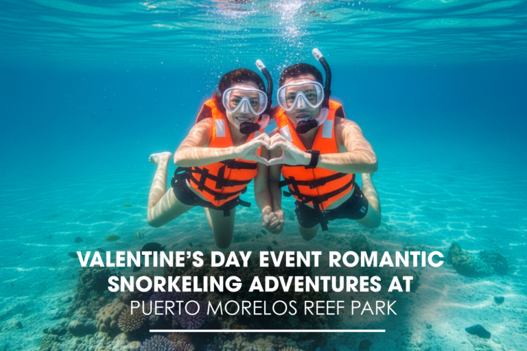 Valentine’s Day Event: Romantic Snorkeling Adventures at Puerto Morelos Reef Park